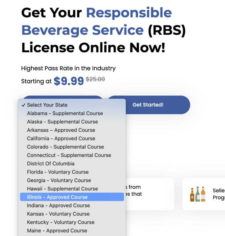 Illinois BASSET Certification BASSET Alcohol Server Training
