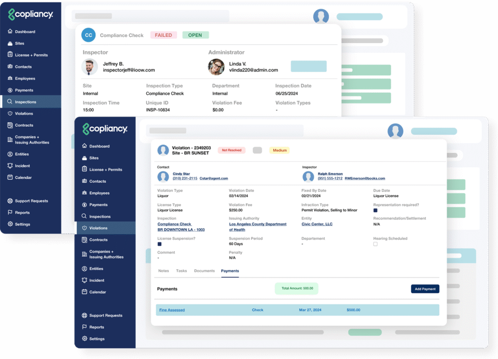 Copliancy - compliance management platform